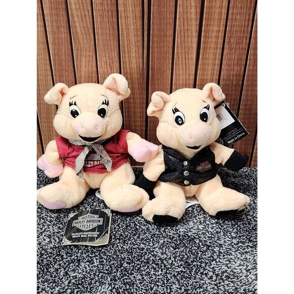 Harley Davidson  Plush hogs #A84 - Picture 1 of 12